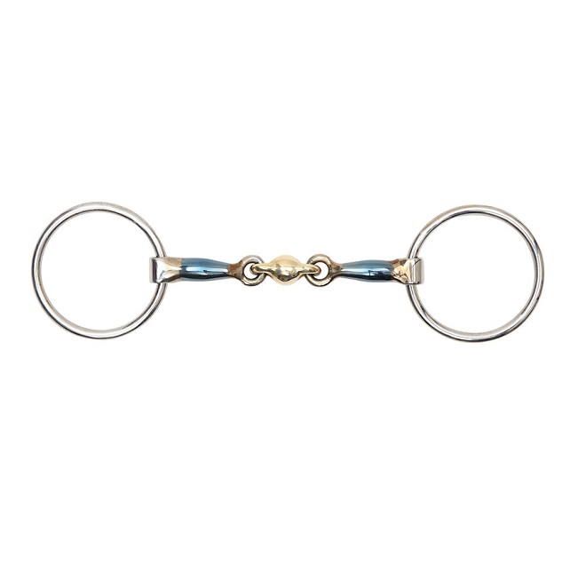 FILETTO DOPPIO SNODO "BLUE SWEET IRON" PALLINA LEGA Filetti ad Anelli 